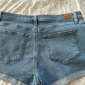 PAIGE Light Blue Women's Jean shorts